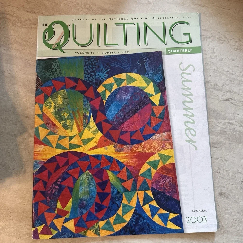 Quilting Quarterly Magazine Vintage Summer 2003